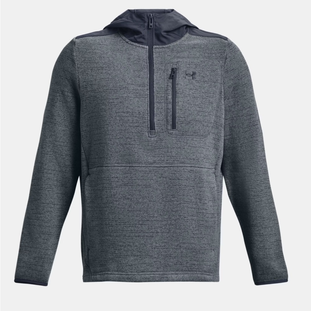 Under Armour Gray and Black Zip-Up Jacket